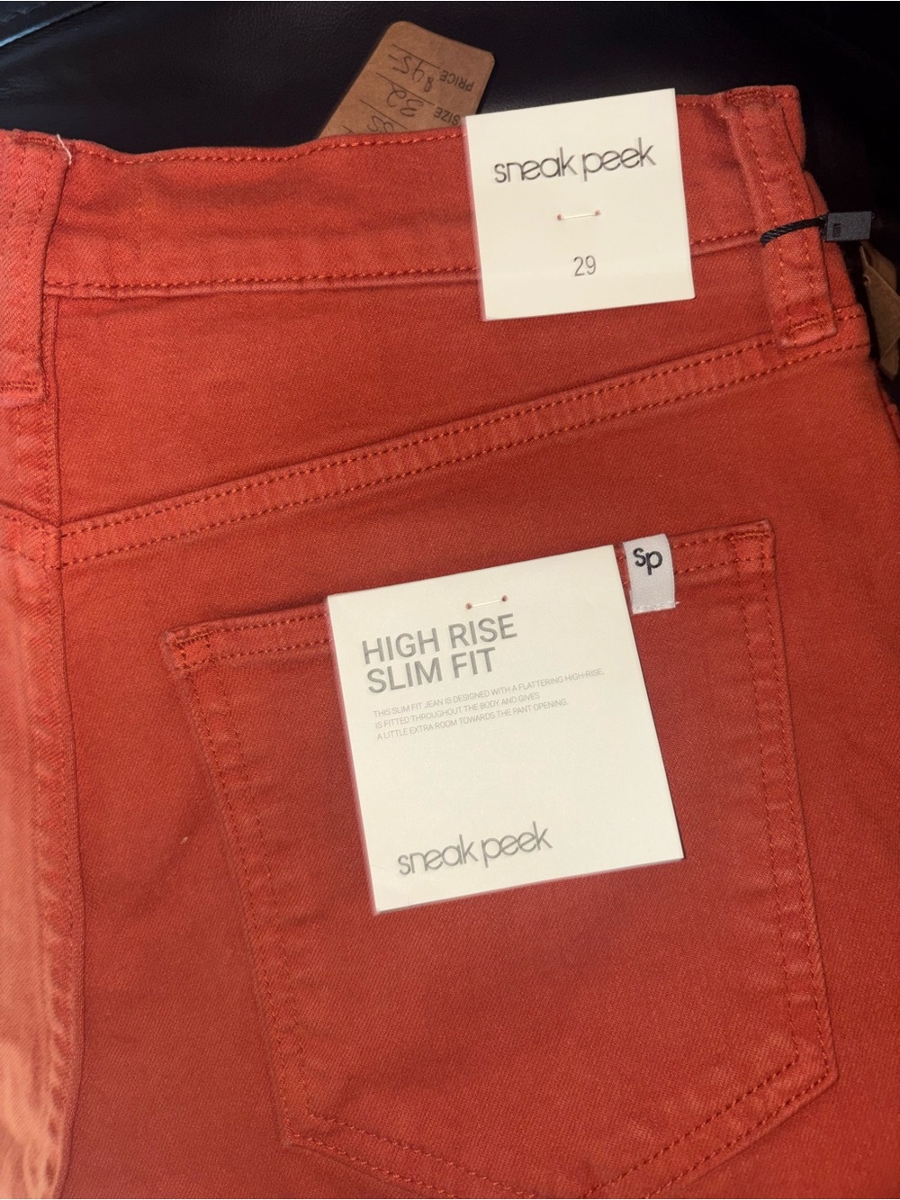 Sneak Peek NWT High Rise Slim Fit Jeans – Boutique - Picture 14 of 16